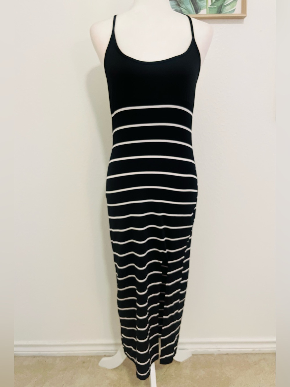 Women’s Casual Summer Holiday Black & White Dress